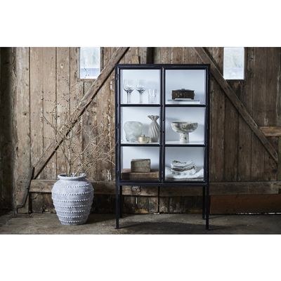 Lene Bjerre Anna Blomkruka Grå Keramik H48 cm