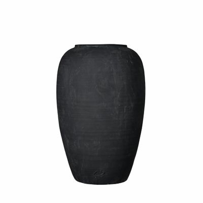 Lene Bjerre Catia Vas Svart Keramik H55 cm