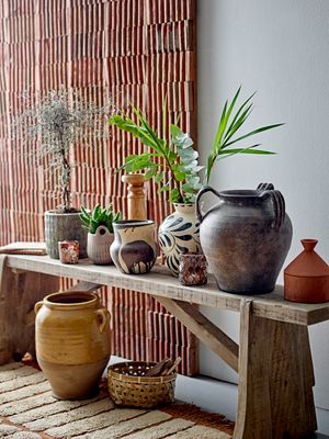 Vas Blå Stengods Heikki | Bloomingville