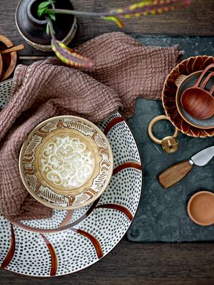 Vas Brun Stengods Crina | Bloomingville