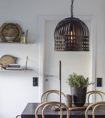 PR Home Sheffield Taklampa Svart 46 cm