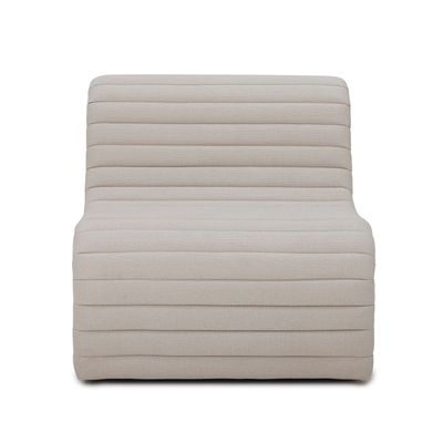 Fåtölj Natur Polyester Allure | Bloomingville