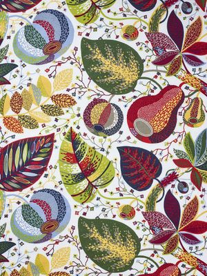 Svanefors A&E Gardin 2-pack Röd 145x250 cm