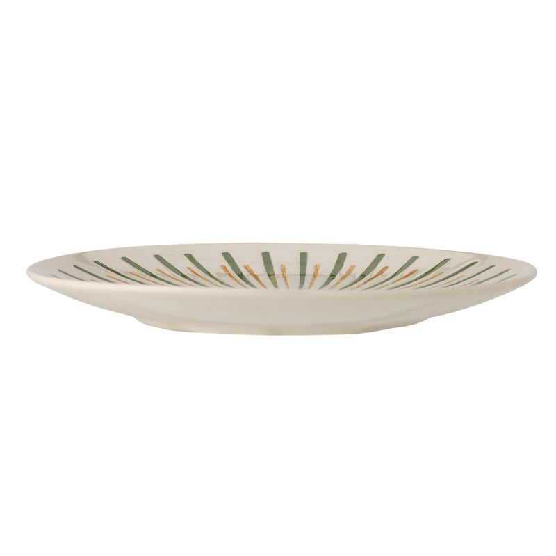 Heikki Serveringstallrik Grön Stengods Ø35cm Bloomingville