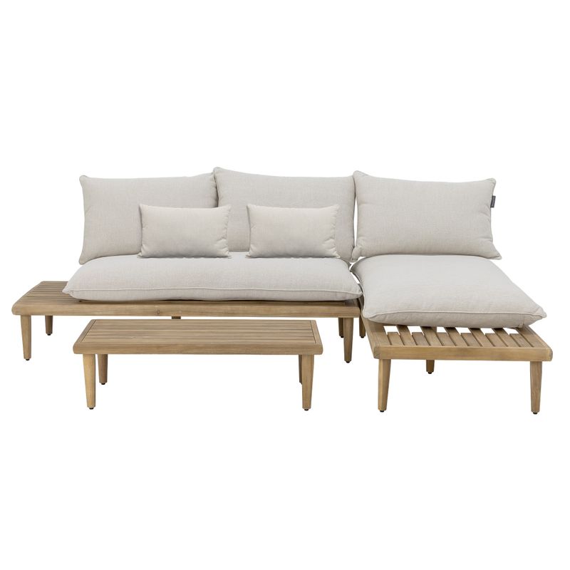 Cesano Lounge set Natur Akacia L90 cm Set om 3 Bloomingville
