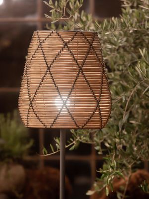 Agnar Lollo Outdoor Grå Bordslampa 71cm | PR Home