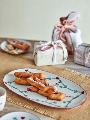 Serveringsfat Natur Stengods Yule | Bloomingville