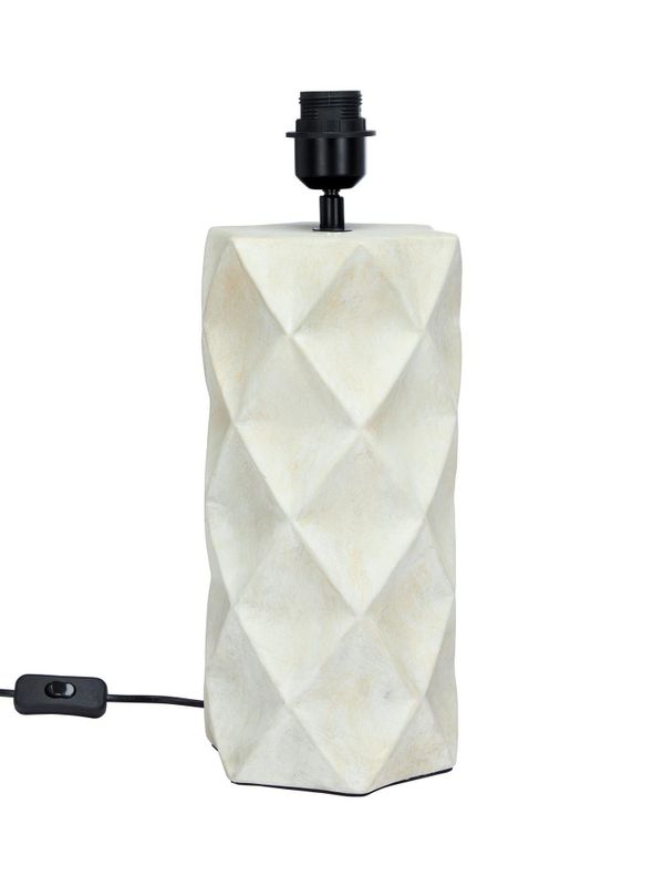Hazel Lampfot Beige 43cm PR Home
