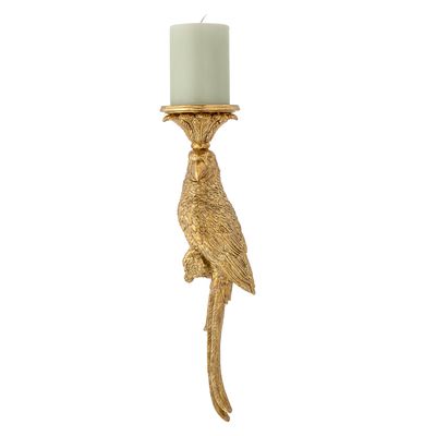 Väggljusstake Guld Polyresin | Bloomingville Creative