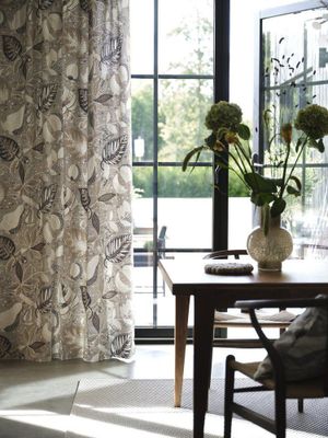 Svanefors A&E Gardin 2-pack Beige 145x250 cm