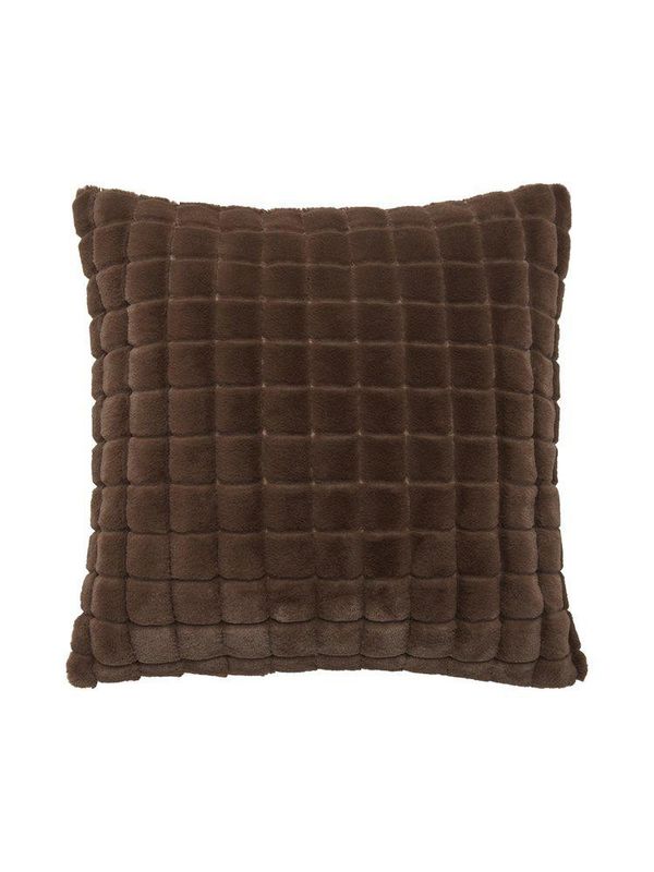 Svanefors Luna Kuddfodral Mörkbrun 50x50 cm