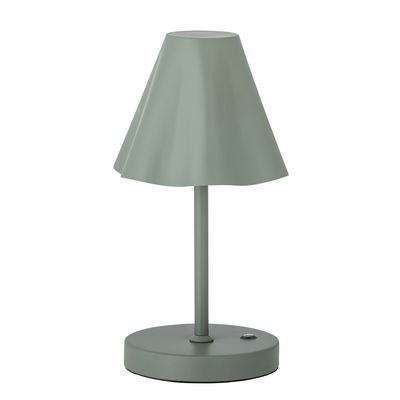 Portabel lampa, uppladdningsbar Grön Metall Lianna | Bloomingville
