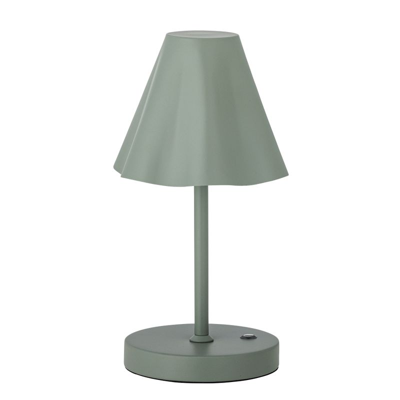 Portabel lampa, uppladdningsbar Grön Metall Lianna | Bloomingville