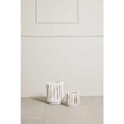 Lene Bjerre Marlille Lykta Vit Keramik H27.8 cm