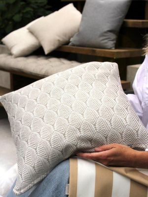 Svanefors Stiltje Kuddfodral Beige 44x44 cm