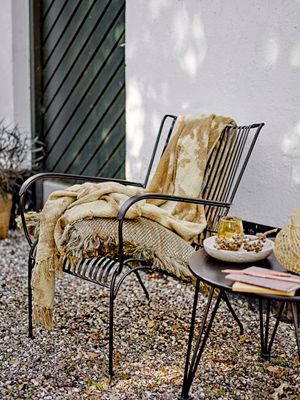 Filt Gul Bomull Thelma | Bloomingville