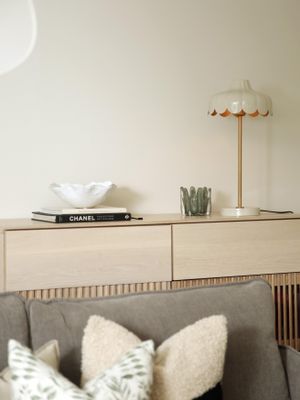 Wells Bordslampa Beige 50cm | PR Home