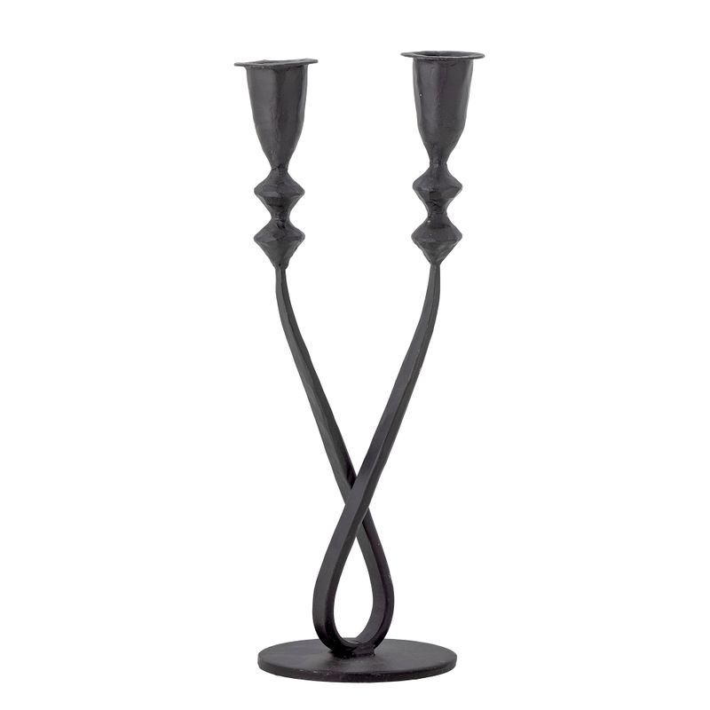 Ljusstake Svart Metall | Bloomingville Creative