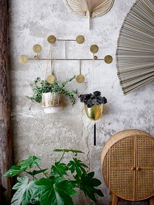 Hängande kruka Natur Stengods Rezan | Bloomingville