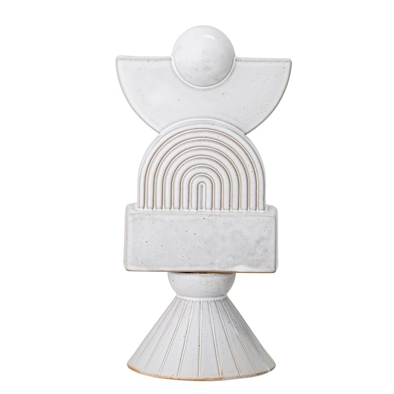 Dekoration Vit Stengods Beatrice | Bloomingville