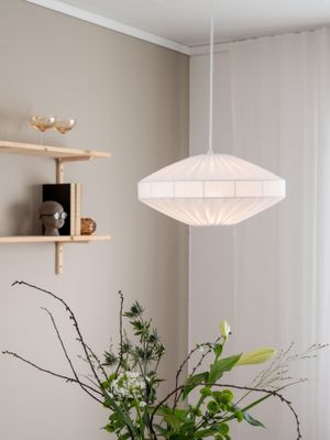 Edith Taklampa Franza Vit 38cm | PR Home