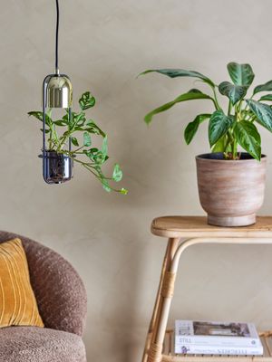Taklampa Guld Metall Gullak | Bloomingville