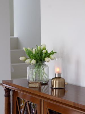 PR Home Frida Bordslampa Mässing 22cm