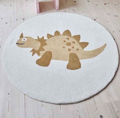 OYOY Billy Dino Rug Saffran Ull