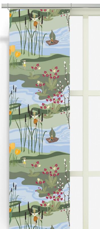 Naturens Lycka grön/blå panellängd 2 pack Arvidssons Textil
