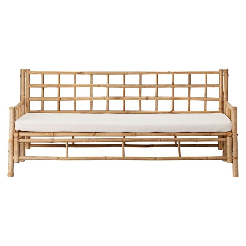 Soffa Mandisa Natur/Vit Bambu/Kanvas Lene Bjerre