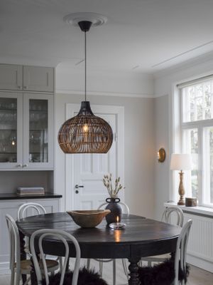 Martha Taklampa Natur/Svart 50cm Natur | PR Home