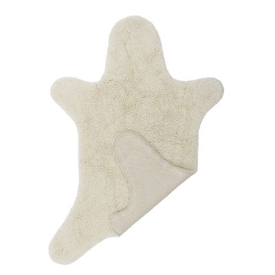 Bear Matta Vit Ull L200 cm Bloomingville Mini