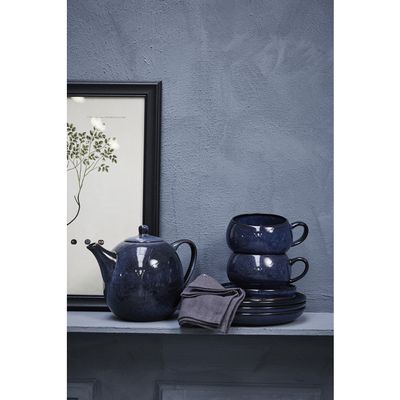 Lene Bjerre Amera Tekanna Blå Stengods 140 cl