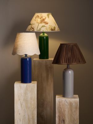 PR Home Carter Lampfot Blå 35 cm