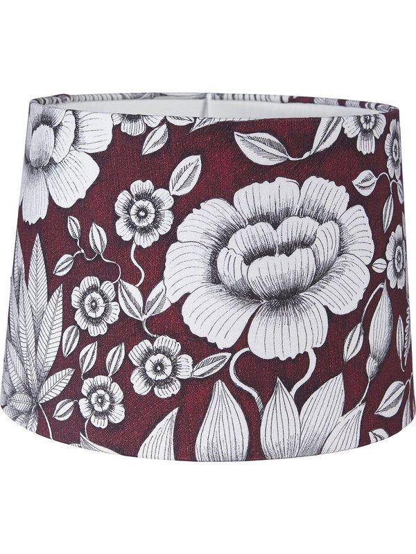 PR Home Sofia Lampskärm Crystal Röd 25cm