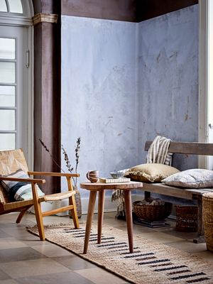 Bänk Natur Återvunnet furuträ | Bloomingville Creative