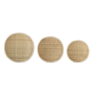Nico Korg Natur Bambu Ø40cm Set om 3 Bloomingville