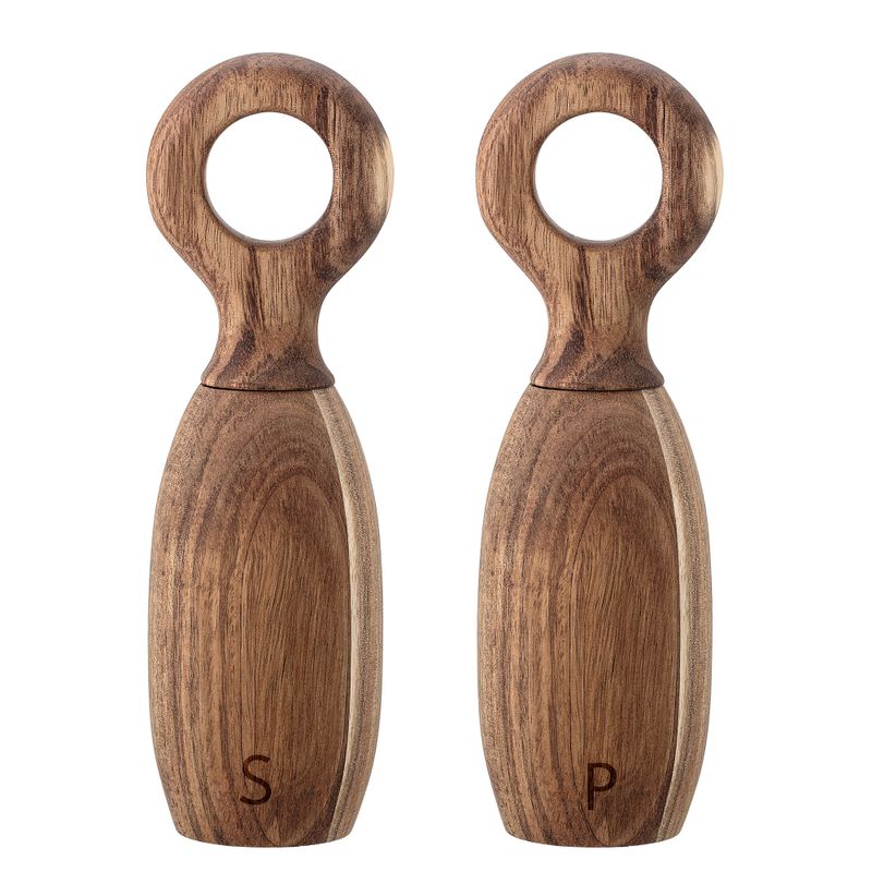 Salt- och pepparkvarn Natur Akacia Martim Set | Bloomingville