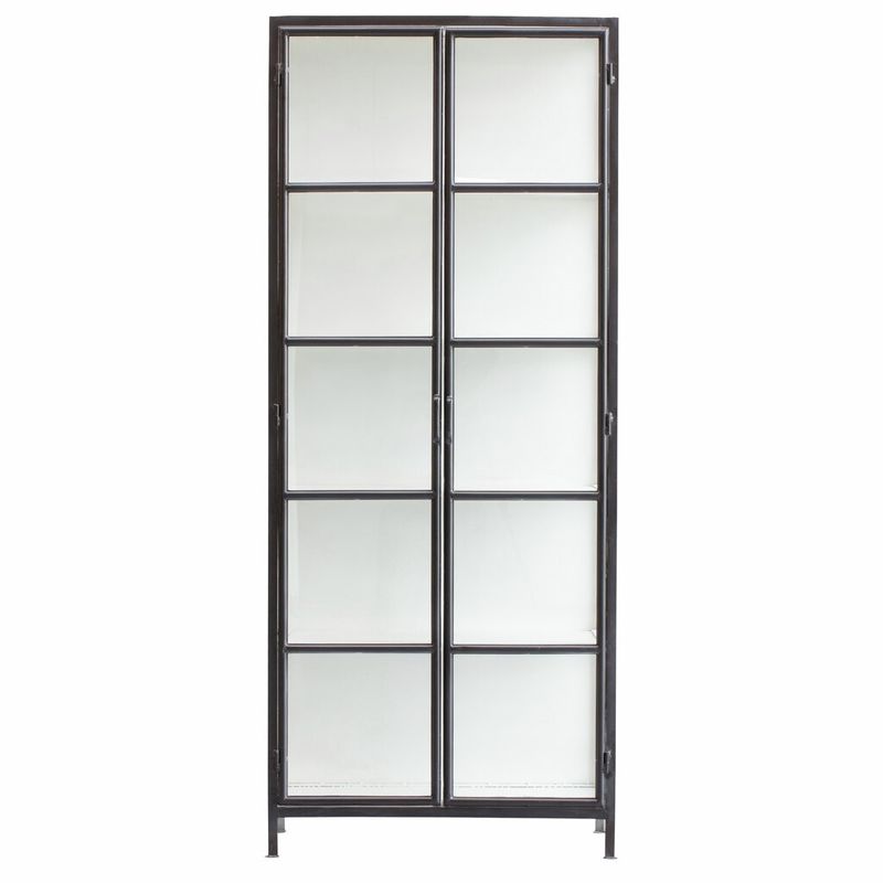 Lene Bjerre Depot Skåp Svart Järn H205 cm