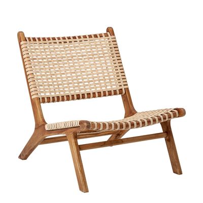 Fåtölj Natur Teak Keila | Bloomingville