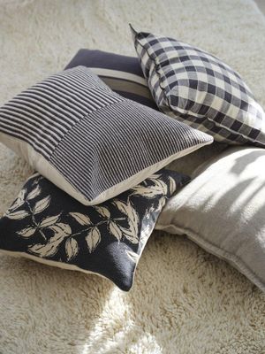 Svanefors Mary Kuddfodral Asfalt 45x45 cm