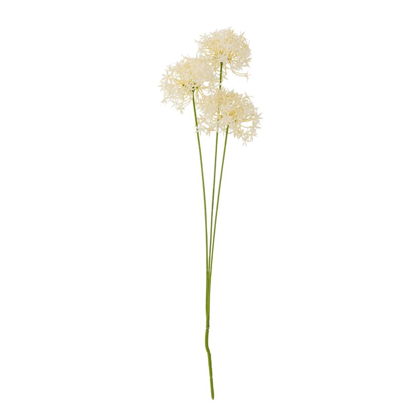 Stjälk Vit Konstgjorda blommor Allium | Bloomingville