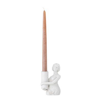 Ljusstake Vit Polyresin | Bloomingville Creative