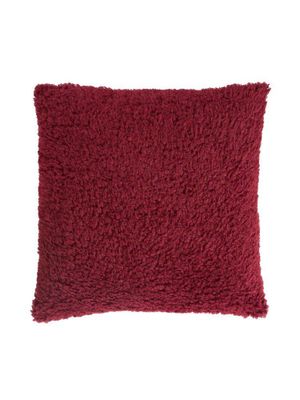 Svanefors Irja Kuddfodral Vinröd 45x45 cm