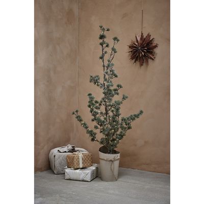 Lene Bjerre Pinea Träd Grön med LED-ljus H115 cm
