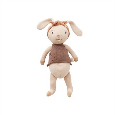 Mjukisdjur Beige Bomull. Återvunnen polyesterfyllning OYOY MINI