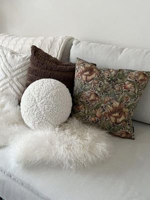 Elsie Prydnadskudde Off White 25cm | Svanefors