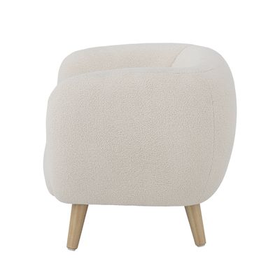 Cade Stol Vit Polyester L52 cm Bloomingville Mini