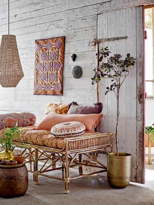 Kudde Brun Bomull Efie | Bloomingville