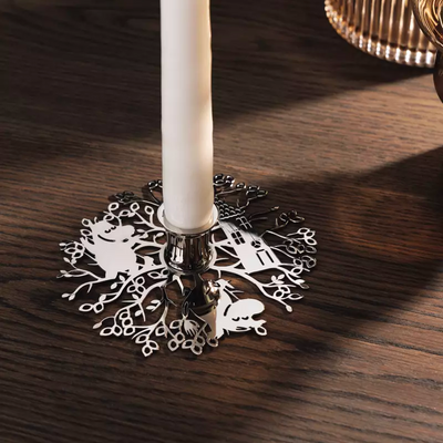 Hilke Collection Ljusstake Hilke X Mumin No.1 Silver